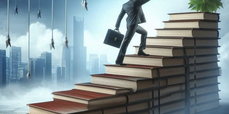 Como os livros são degraus do sucesso