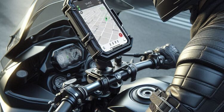 Pra quem busca praticidade sobre duas rodas: suporte de celular