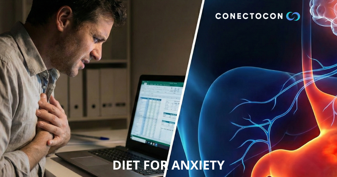 The Gut-Brain Axis: Diet-induced neuroinflammation can trigger physical symptoms identical to a severe panic attack.